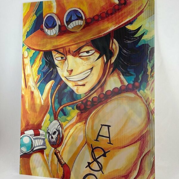 Lámina Poster 3D Ace, Sabo y Luffy One Piece