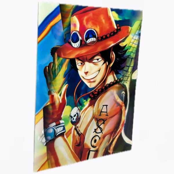Lámina Poster 3D Ace, Sabo y Luffy One Piece