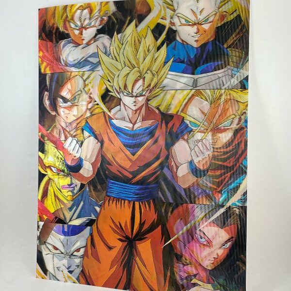 Poster 3D lenticular Dragon Ball