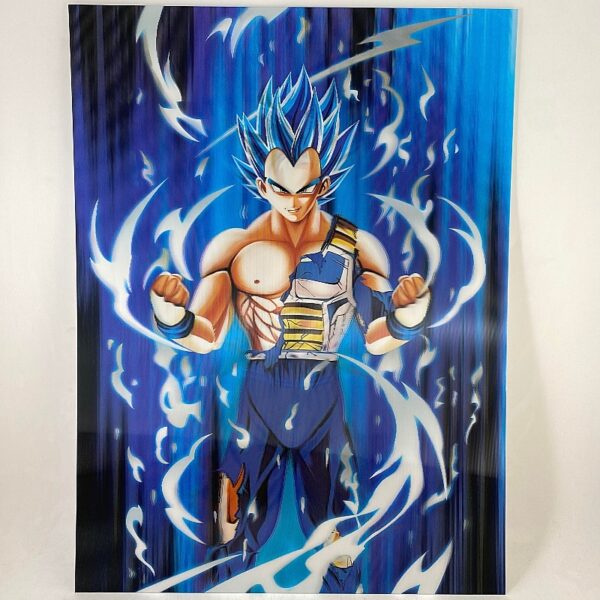 Poster 3D lenticular Goku y Vegeta