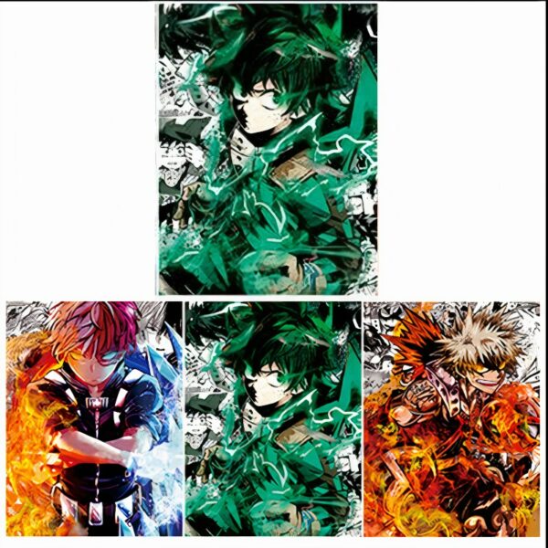 Poster 3D lenticular Boku No Hero