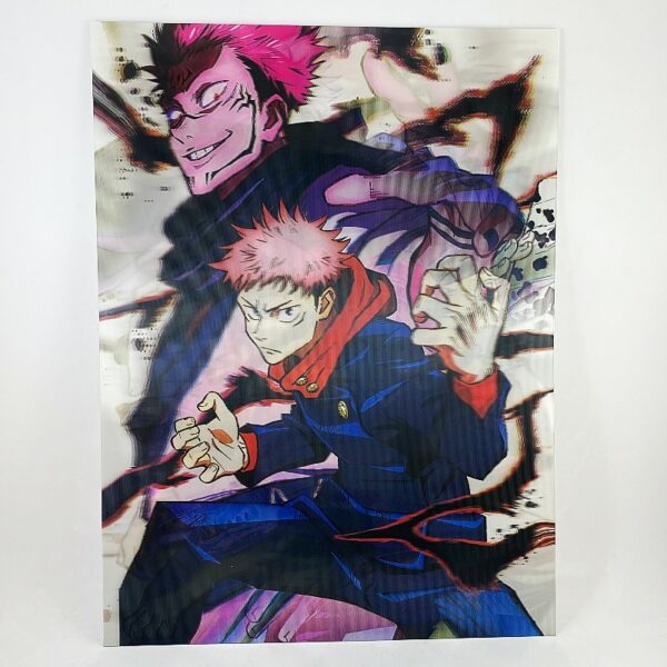 Poster 3D lenticular Jujutsu Kaisen