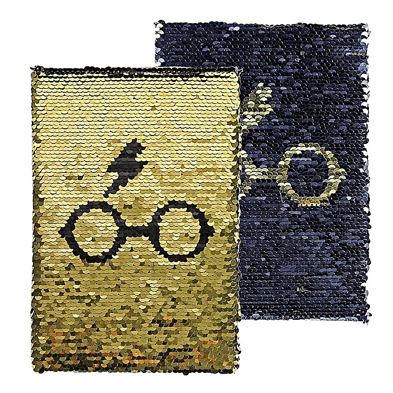 Cuaderno premium lentejuelas Harry Potter