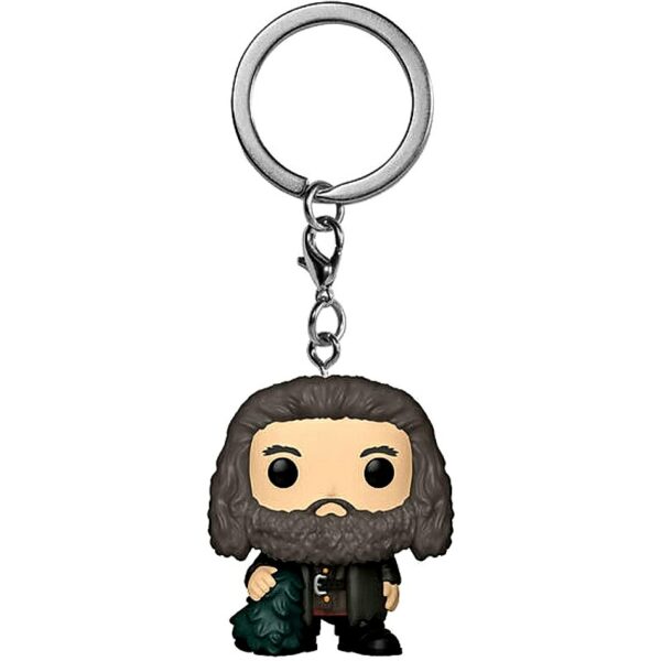 Llavero Pocket POP! Hagrid Holiday