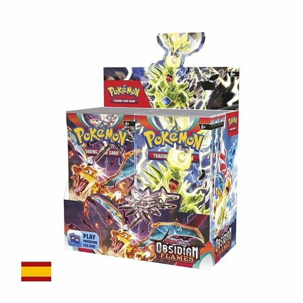 Pokémon TCG: Sobres LLamas Obsidianas (Español)