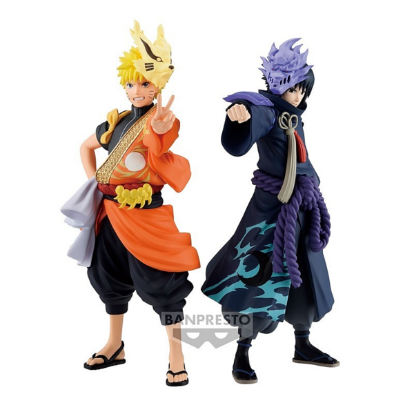 Pack figuras Naruto y Sasuke 20 Aniversario