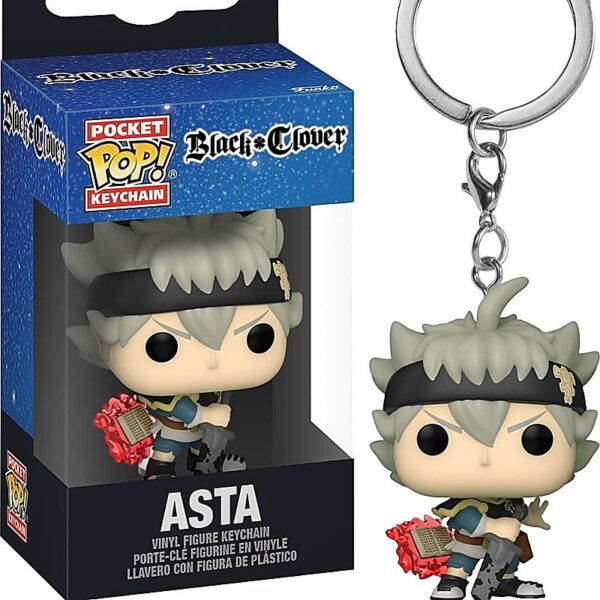 Llavero Pocket POP! Asta Black Clover