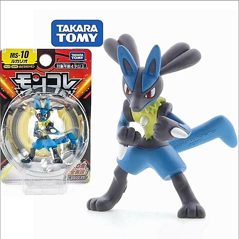 Figura Pokémon Lucario MS-10 Takara Tomy