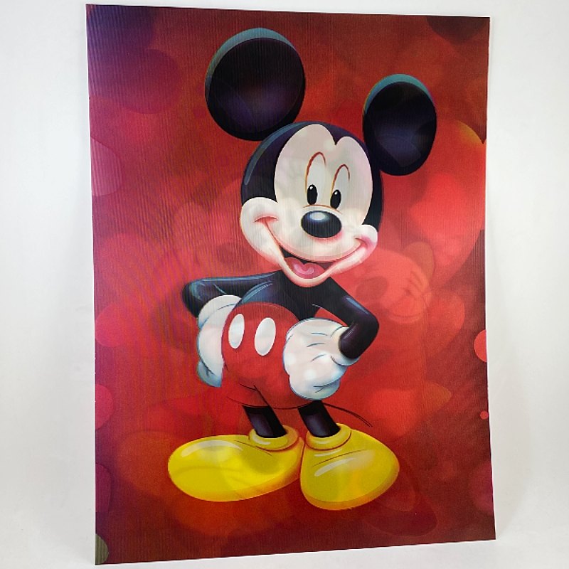 Poster 3D Lenticular Mickey y Minnie Mouse