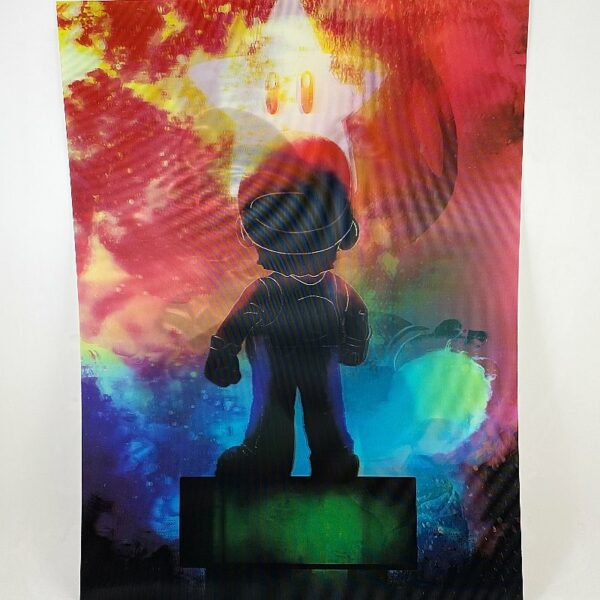 Poster 3D Lenticular Mario y Luigi