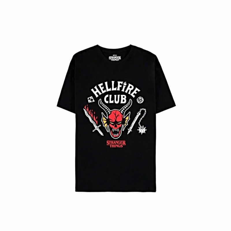 Camiseta Hellfire Club Stranger Things XL