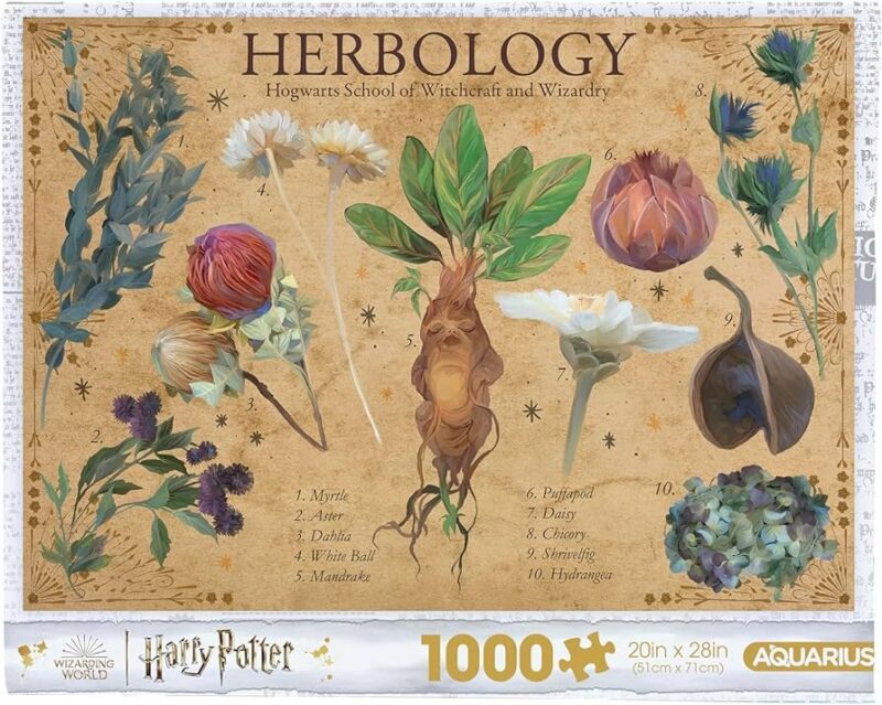 Harry Potter Puzzle Herbology (1000 piezas)