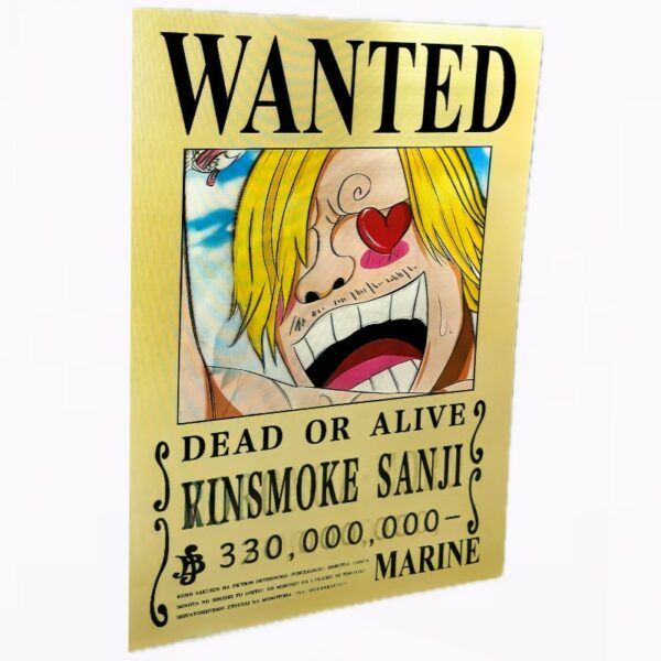 Póster 3D Lenticular Sanji, Usopp y Zoro