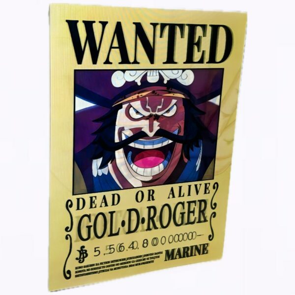 Póster 3D Lenticular Gol D. Roger, Luffy y Ace de