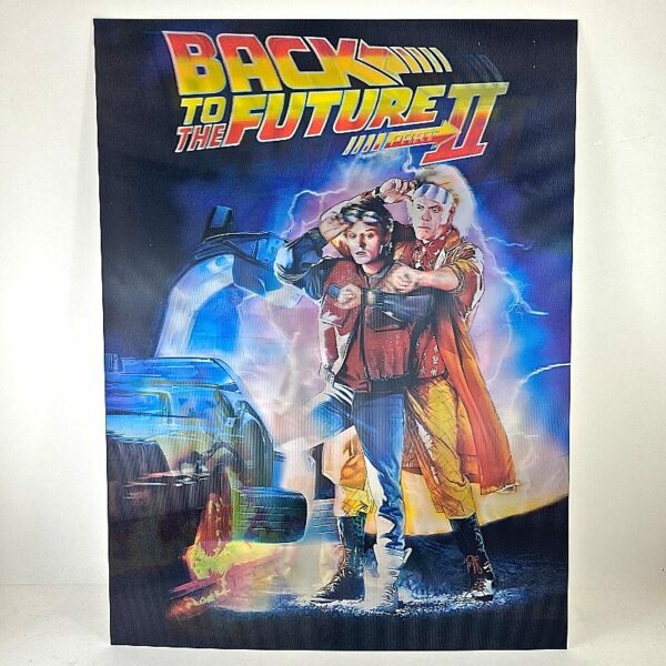 Poster 3D Lenticular Regreso al Futuro