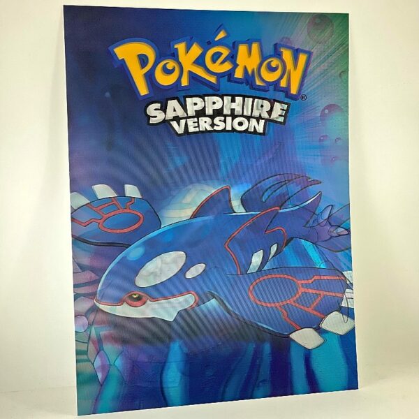 Poster 3D Lenticular Pokémon Rubí, Zafiro y Esmeralda