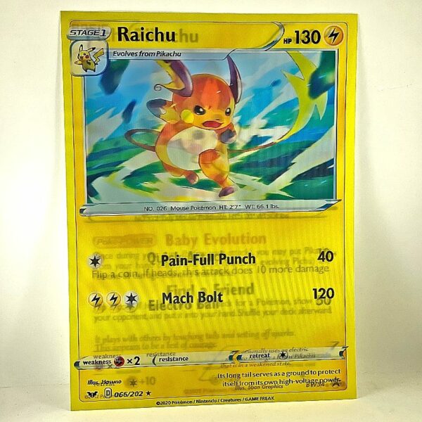 Poster 3D Lenticular Raichu, Pikachu y Pichu