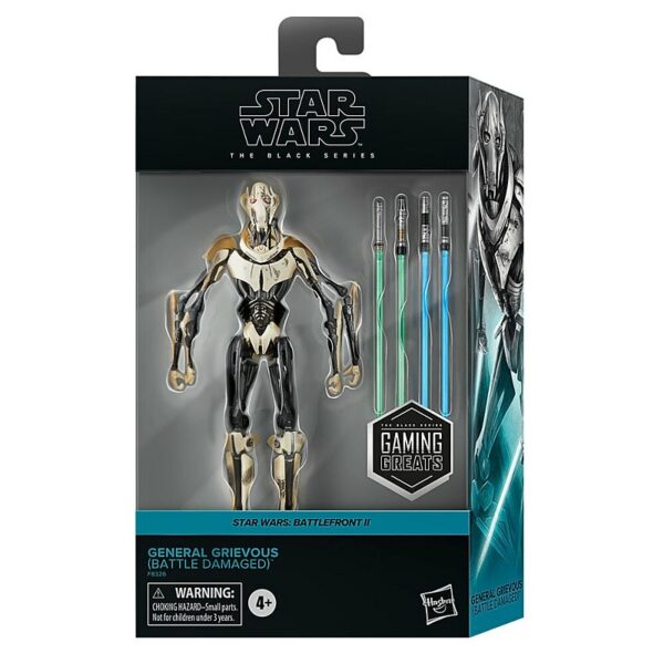 Figura General Grievous Battle Damaged Battlefront II Star Wars