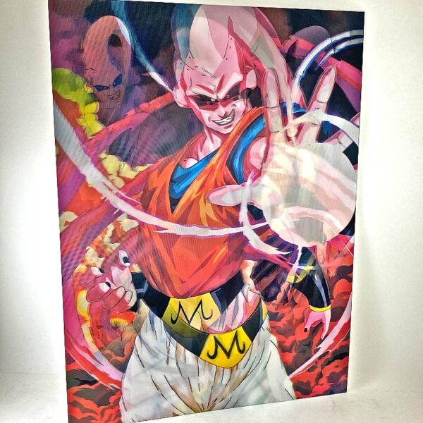 Poster 3D Lenticular Majin Buu Dragon Ball