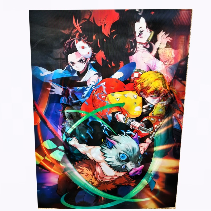 Póster 3D Lenticular Demon Slayer