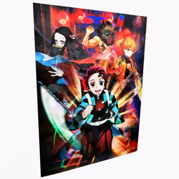 Póster 3D Lenticular Demon Slayer