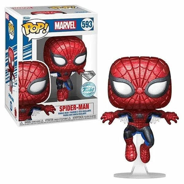 Figura Funko POP! Spiderman 593 Diamond Collection