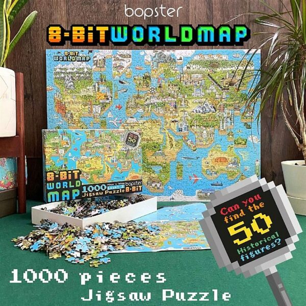 Puzzle 8-Bit Pixel World Level 3