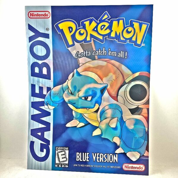 Poster 3D Lenticular Game Boy Pokémon