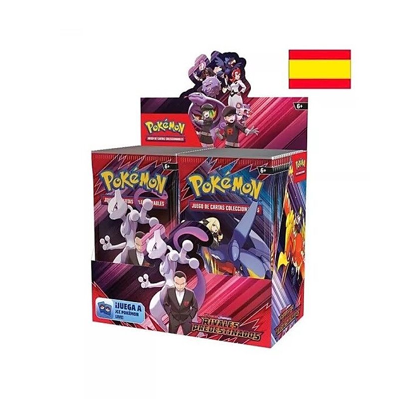 Sobres Cartas Pokémon Destinos Predestinados (Español)