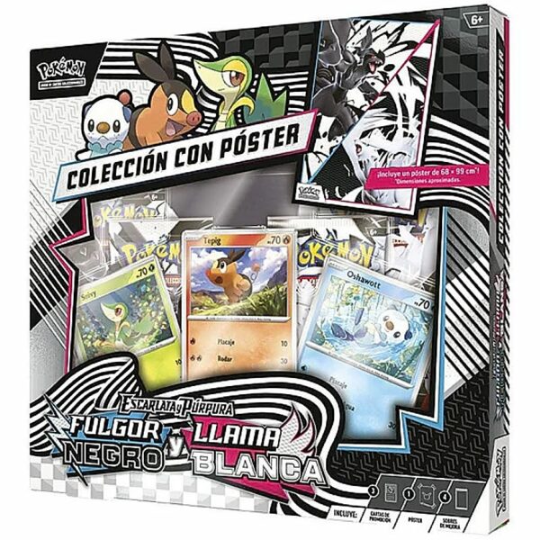 Caja Colección con Poster Fulgor Negro y LLama Blanca (Español)