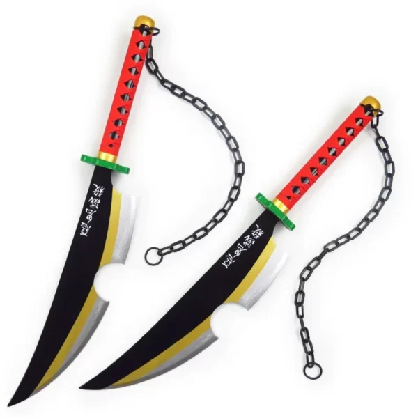 Réplicas Katanas Tengen Uzui Demon Slayer (Madera)