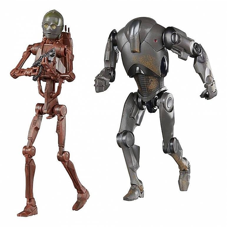 Pack 2 Figuras C-3PO & Super Battle Droid Black Series