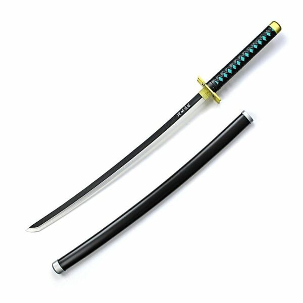 Réplica Katana Acero Muichiro Tokito Demon Slayer (LUZ LED)