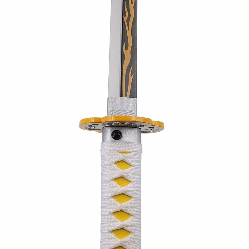 Réplica Katana Acero Zenitsu Demon Slayer (LUZ LED) - Imagen 3