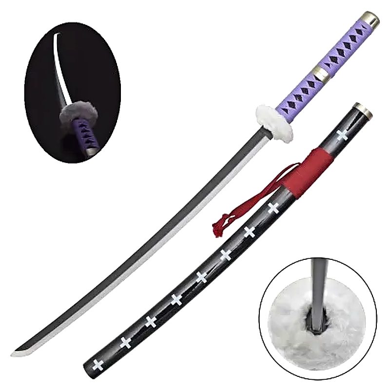 Réplica Katana Acero Trafalgar Law One Piece (LUZ LED)