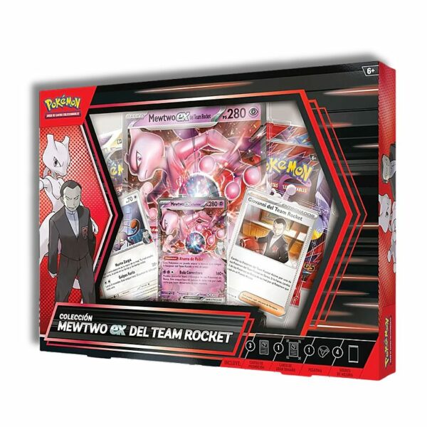 Caja Mewtwo Ex Team Rocket (Español)