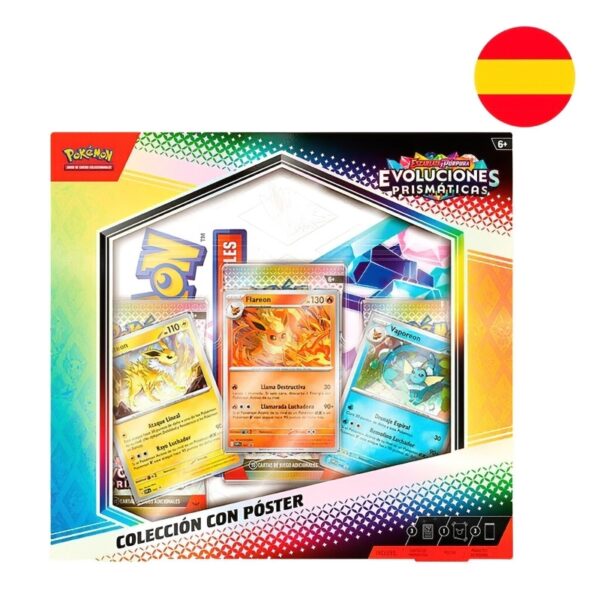 Caja Colección Poster Evoluciones Prismáticas (Español)