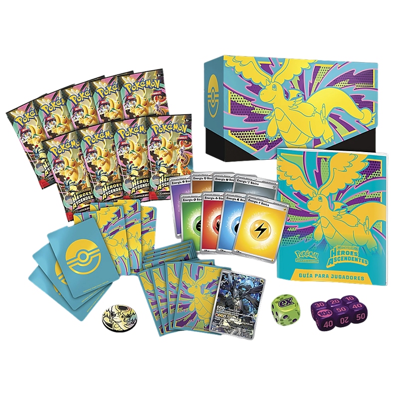 Caja Entrenador Élite Héroes Ascendentes (Español) - Imagen 2