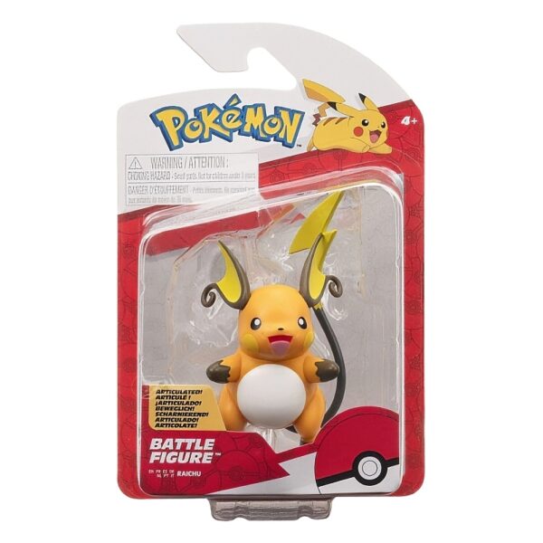Figura Battle Raichu Pokémon