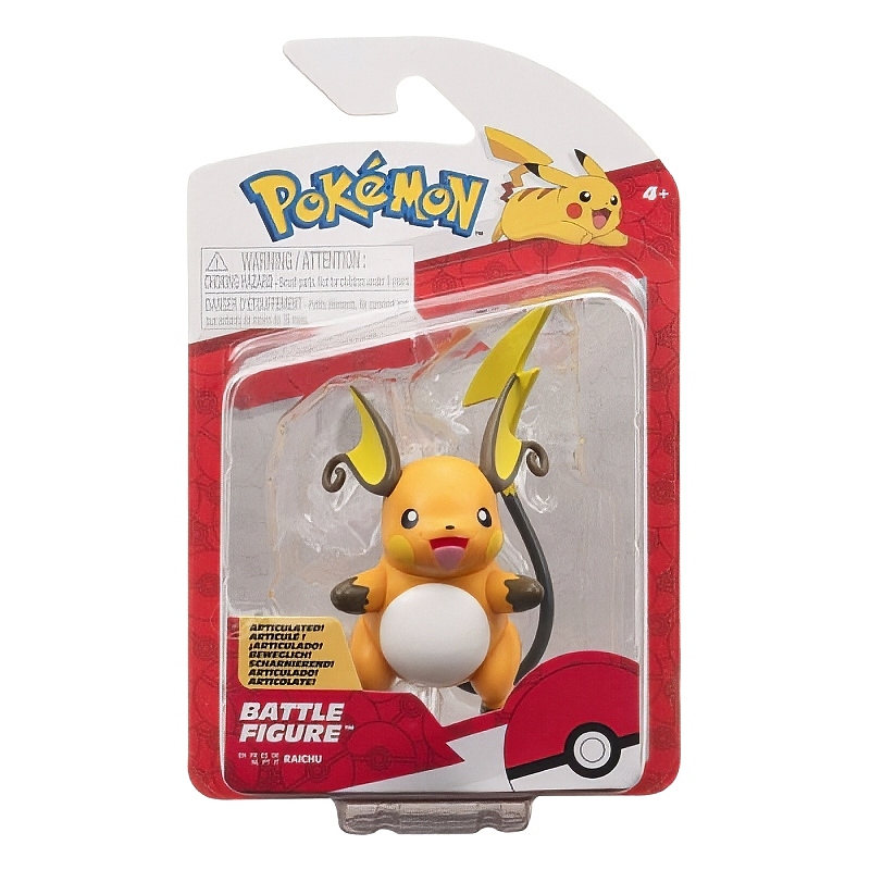 Figura Battle Raichu Pokémon