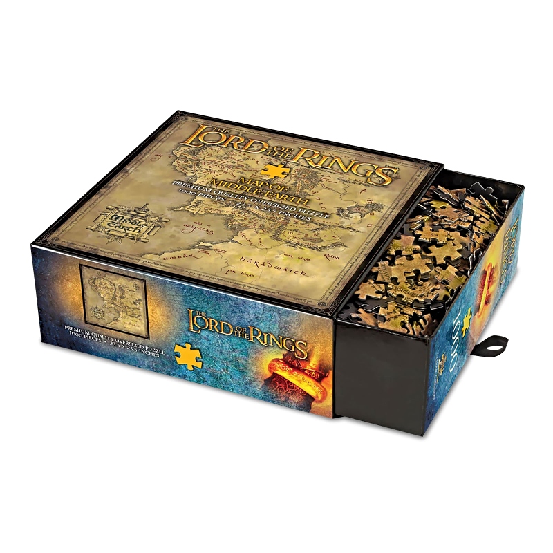 Puzzle El Señor de los Anillos Middle Earth (1000 piezas)