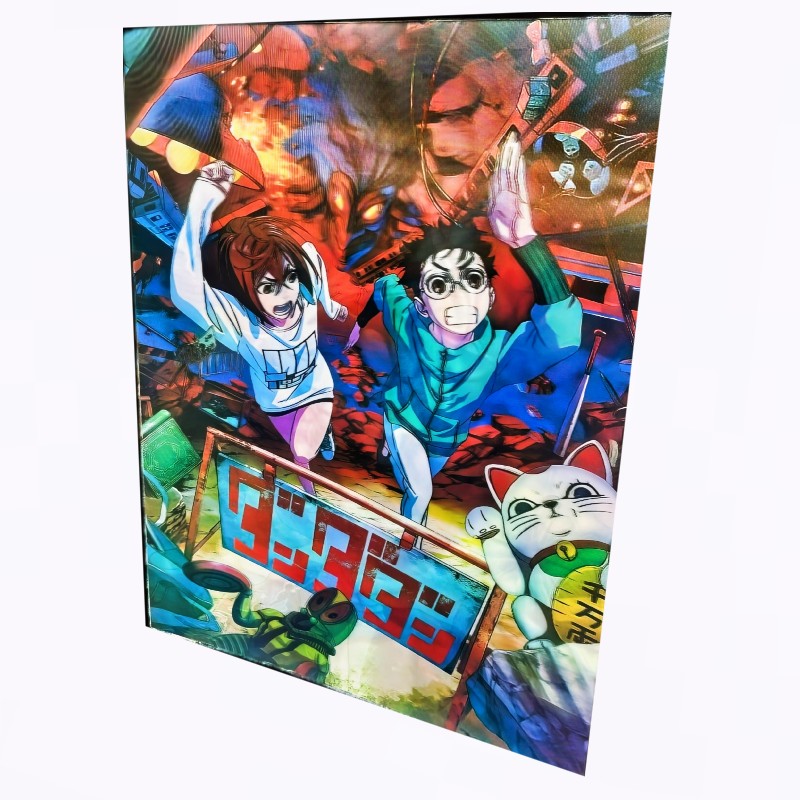 Lámina Póster 3D Lenticular – Dan Da Dan