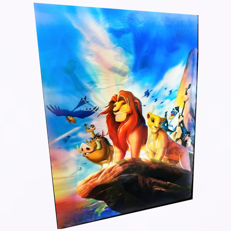 Lámina Póster 3D Lenticular – El Rey León