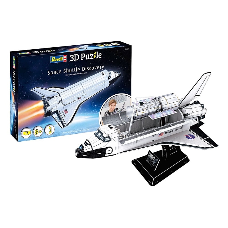 NASA Puzzle 3D Space Shuttle Discovery