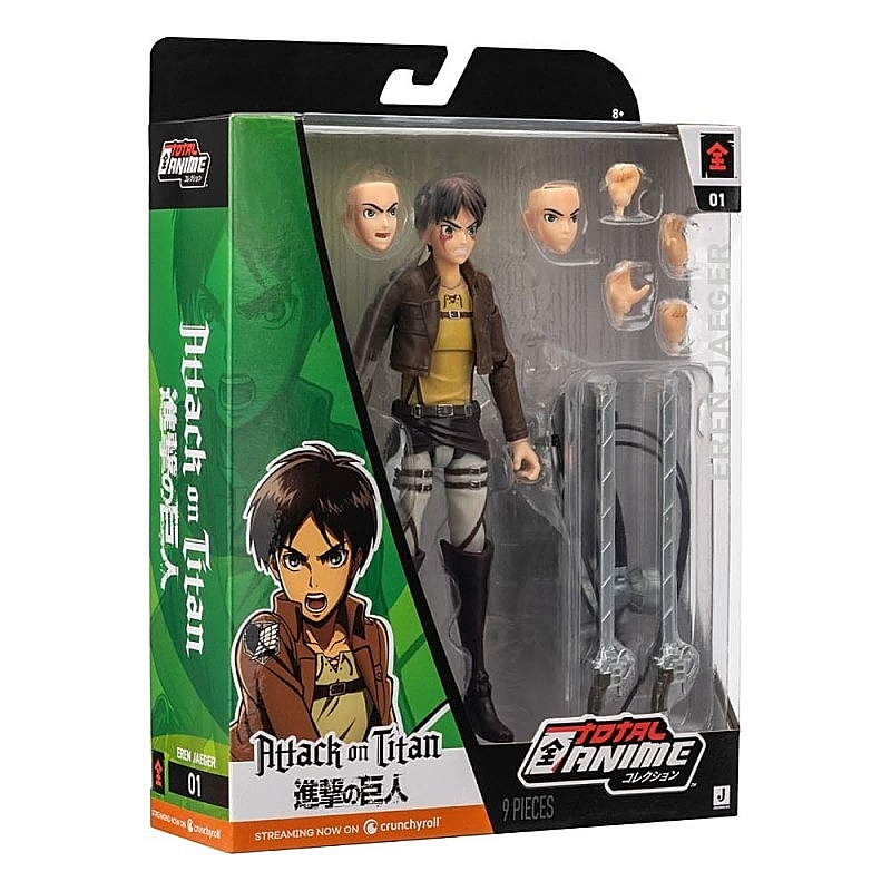 Figura Articulada Eren Jaeger Attack on Titan