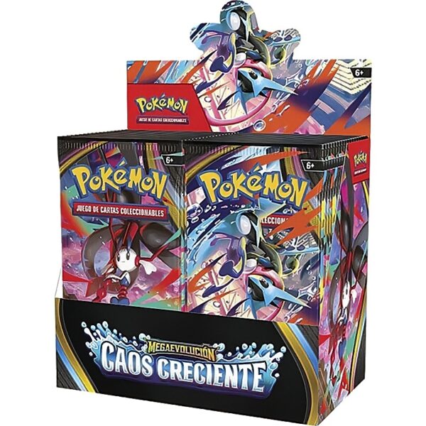 Sobres Cartas Pokémon Caos Creciente (Español)
