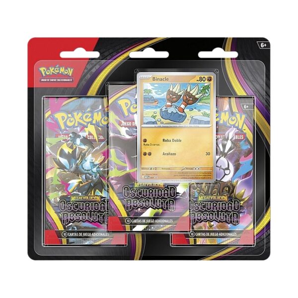 Blíster Carta Pokémon Oscuridad Absoluta (Español)