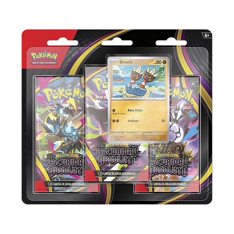 Blíster Carta Pokémon Oscuridad Absoluta (Español)
