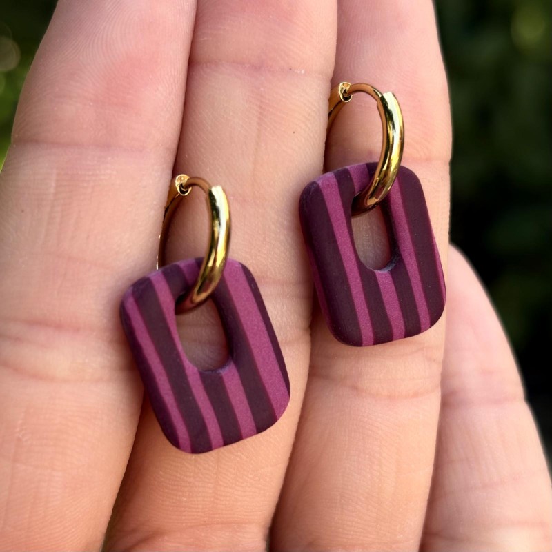 Muna rayas morado