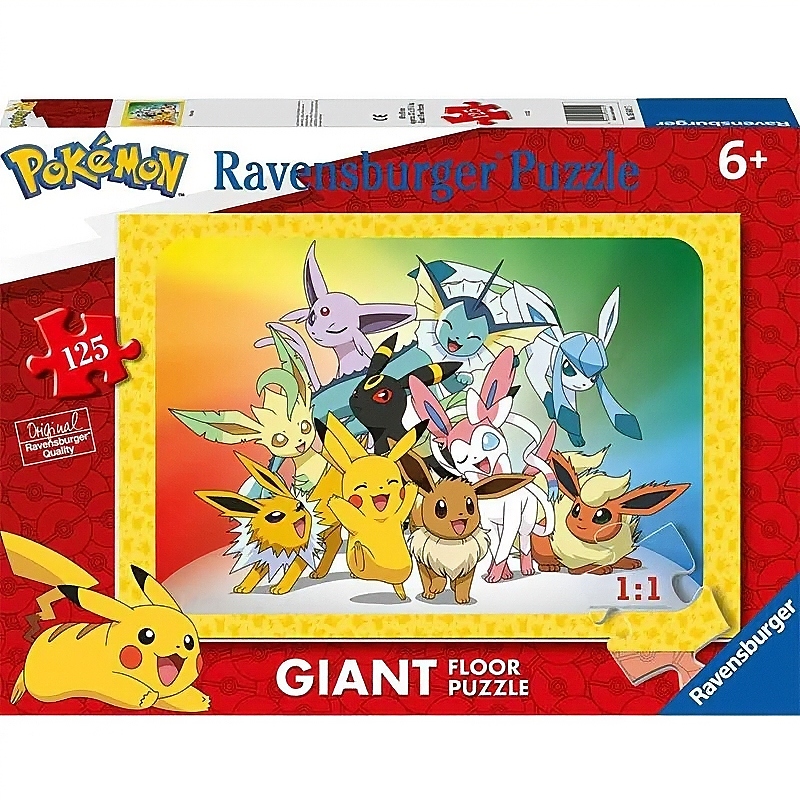 Puzzle Grande Pokémon 125 Piezas